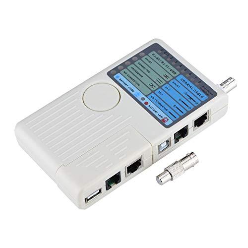 Bewinnerネットワークテスター 4 in1機能 RJ45/RJ11/USB/BNCテスター ネットワークマルチケーブルテスター検出器 |  | 01