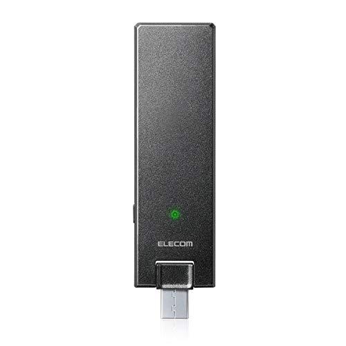 エレコム WiFi 無線LAN 中継器 11ac/n/a/g/b ac1200 867+300Mbps ブラック 小型モデル デュアルバンド W | 
