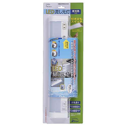 LED流し元灯 15形 昼光色 引きひもスイッチ 電源コード付_LT-NKL10D-HS 06-4025 オーム電機 |  | 01