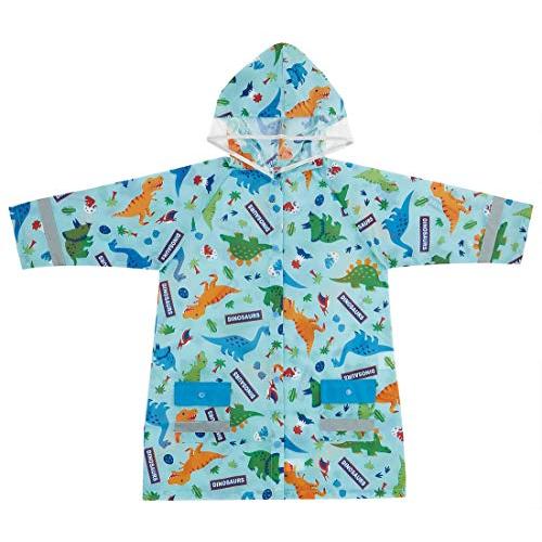 スケーター(Skater) レインコート キッズ 子供用 ディノサウルス 恐竜 男の子 適応身長110-125cm RACO1 | 