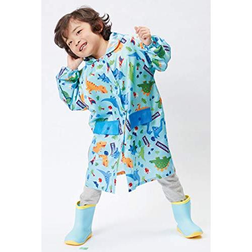 スケーター(Skater) レインコート キッズ 子供用 ディノサウルス 恐竜 男の子 適応身長110-125cm RACO1 |  | 01