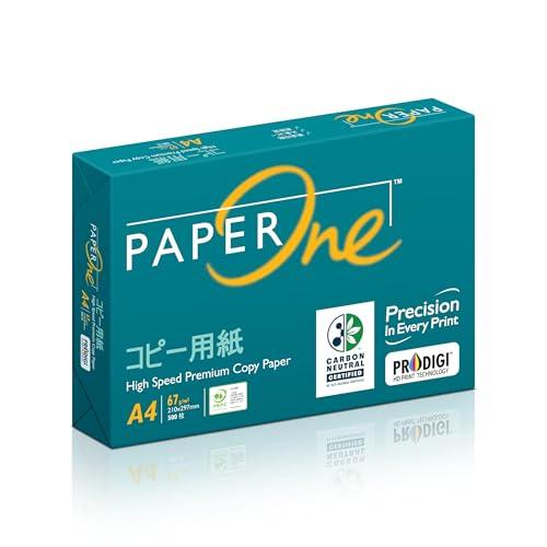 エイプリル(April) PaperOne コピー用紙 A4 500枚 高白色コピー用紙 紙厚0.09mm大量印刷向き カーボンニュートラル認証 | 