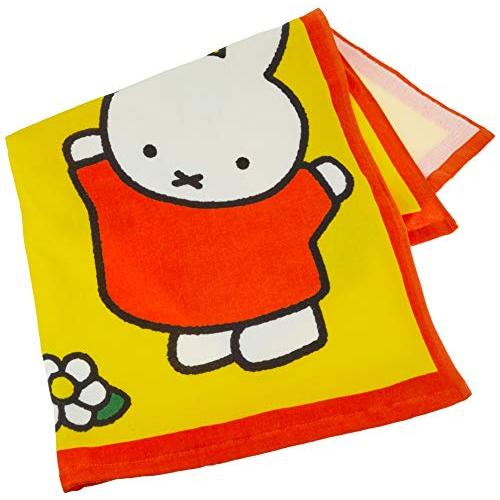 丸眞 ベビー用 湯上げタオル miffy ミッフィー 90×90cm 楽しいボールあそび 綿100% 5805015100 | 