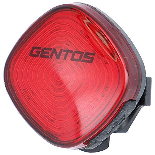 GENTOS(ジェントス) 自転車 リアライト レッド 赤 バイクライト USB充電式 防滴 RL-00R ロードバイク | 