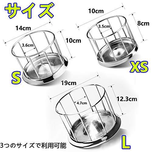 Hakona カメ 給餌ボウル 亀 かめのえさ 摂食皿 食器 爬虫類 ペットボウル ステンレス 給餌用具 円型ケージ 餌入れ 水入れ 多機能 ヘ |  | 01