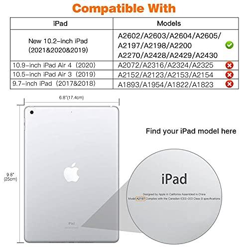 MoKo iPad 第9世代 2021/ 8世代 2020/ 7世代 2019用 スリムスタンド ハードバックシェル スマートカバーケース iP |  | 01