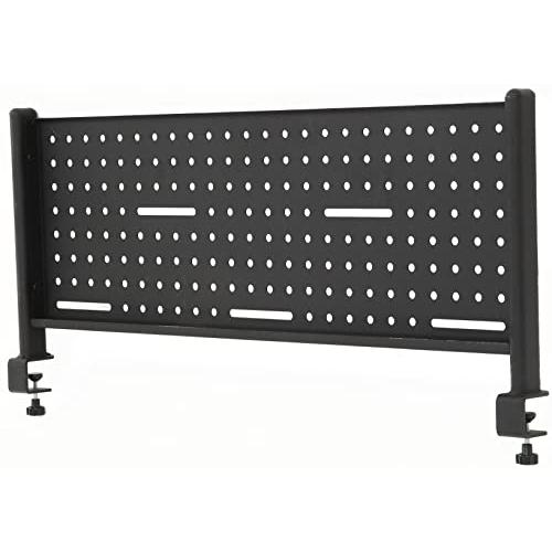 不二貿易(Fujiboeki) デスクトップパネル 幅80.5×奥行6.5×高さ36.5cm ブラック スチール製 卓上収納 マグネット 使用可 |  | 01