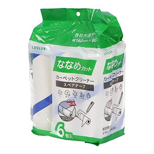 コーナン オリジナル LIFELEX 粘着クリーナー替 6P 斜めカット | 