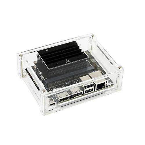 WaveShare アクリルクリアケースエンクロージャ Jetson Nano 2GB デベロッパーキット専用(ケースのみ) | 