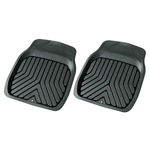 ボンフォーム(BONFORM) カーマット 3Dプライム 普通車 前席2枚セット ズレ防止 48x65cm ブラック 6279-80BK | 