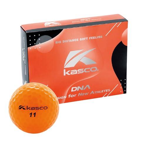 キャスコ(Kasco) ゴルフボール DNA2ピースボール オレンジ ダース | 