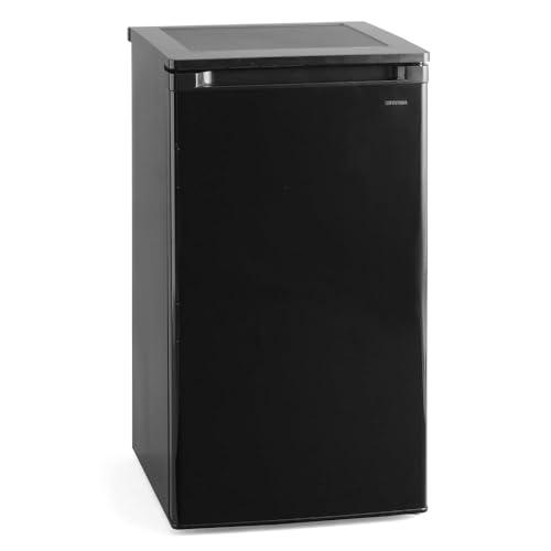 アイリスオーヤマ 冷凍庫 60L ブラック IUSD-6B-B 前開き式 直冷式 幅50cm 新生活 | 