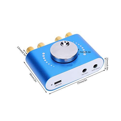 Eujgoov XY-KA15H ブルートゥースパワーアンプ 20W ステレオオーディオ