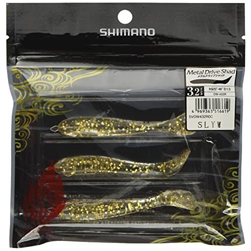 シマノ(SHIMANO) ルアー ワーム 熱砂メタルドライブシャッド 3.2インチ OW-432R ケイムラゴールド 013 ヒラメ サーフ 海 | 