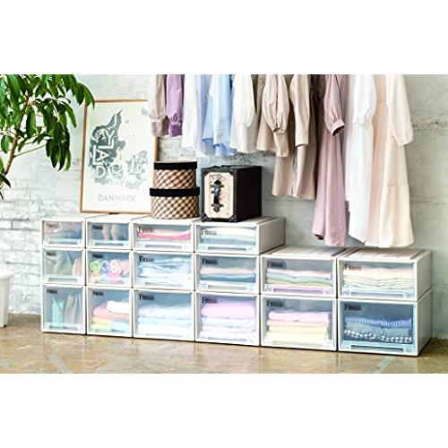 【通販限定2個セット】天馬 収納ボックス フィッツケース クローゼット 幅30×奥行53×高さ18cm 収納ケース たわみにくい 衣装ケース 日 |  | 01