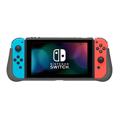 【任天堂ライセンス商品】タフプロテクター for Nintendo Switch クリア×ブラック【Nintendo Switch 旧モデル専用 |  | 01