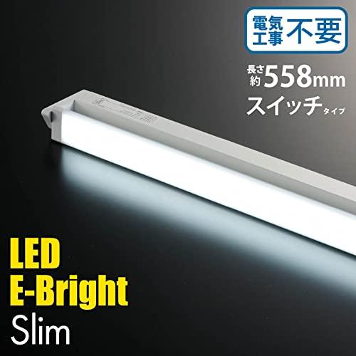オーム電機 LEDイーブライトスリム多目的灯 コンセント式 昼光色 10W 558mm スリム キッチン 棚下灯 LT-NLES10D-HN 0 |  | 01