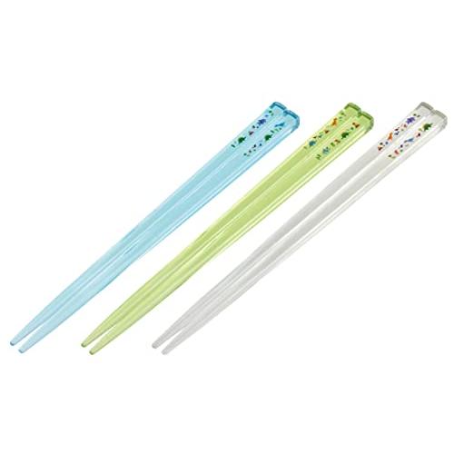 スケーター (skater) アクリル製 クリア 箸 16.5cm 3膳組 ディノサウルス 日本製 AA2T-A |  | 01