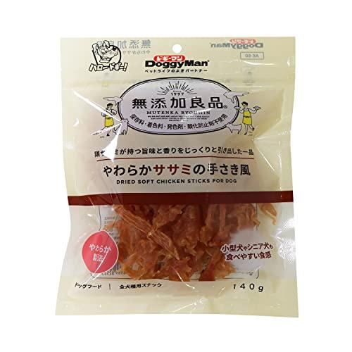 ドギーマン 無添加良品 やわらかササミの手さき風 140ｇ | 