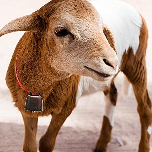 Stuurvnee 10個 牛馬羊の放牧小さな真鍮の鐘、馬羊のためのカウベルレトロベル放牧銅、カウベルノイズメーカー |  | 01