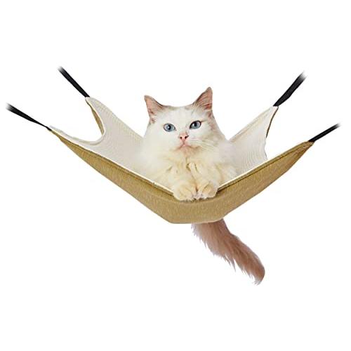 ペティオ (Petio) 猫用 necocoキャットハンモック ワッフル&ニット ナチュラルカラー |  | 01