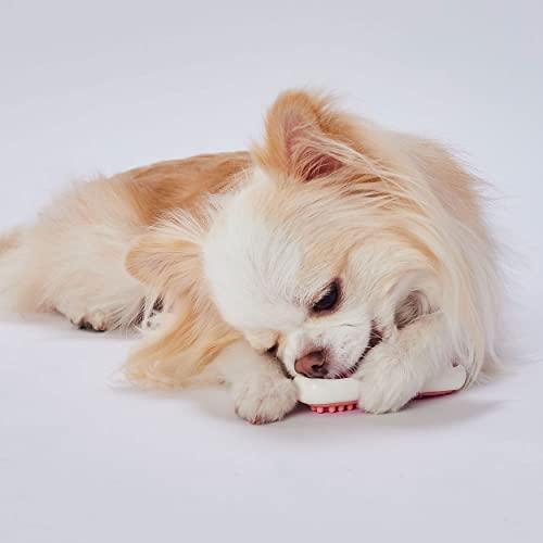 ペティオ (Petio) 犬用おもちゃ かんでるボーンデンタル Sハード 完熟いちごフレーバー | 
