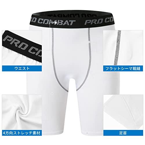 [Guooolex] コンプレッションショーツ メンズ スパッツ 冷感 スポーツタイツ スポーツ パワーストレッチ アンダーウェア 吸汗速乾 j |  | 01