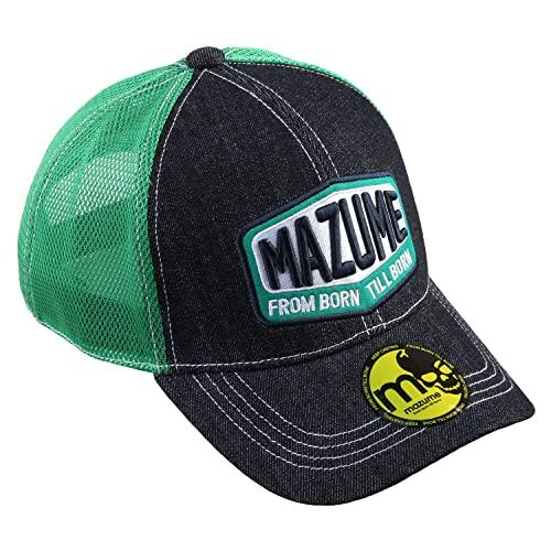 マズメ BASEBALL CAPII MZCP-602-02 インディゴ×グリーン フリー(57~59cm) | 