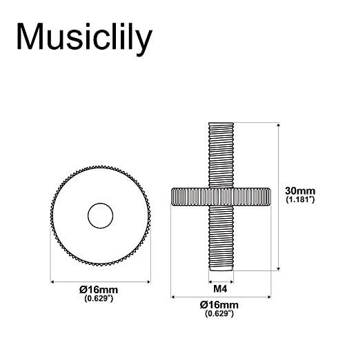 Musiclily Pro ミリ規格M4 ABR-1 Tune-O-Maticブリッジ スタッドとサムナット エピフォンレスポールタイプギター用 |  | 01