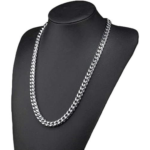 [Rockyu] ネックレス メンズ ステンレス 喜平チェーンのみ ロングチェーン アレルギー ストリート ヒップホップ アクセサリー… |  | 01