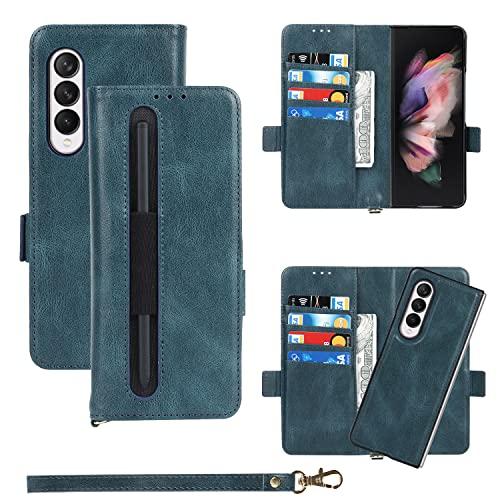 Pelanty For Galaxy Z Fold3 5G ケース 2in1分離式両用 SC-55B SCG11 手帳型ケース 2way 取り外 | 