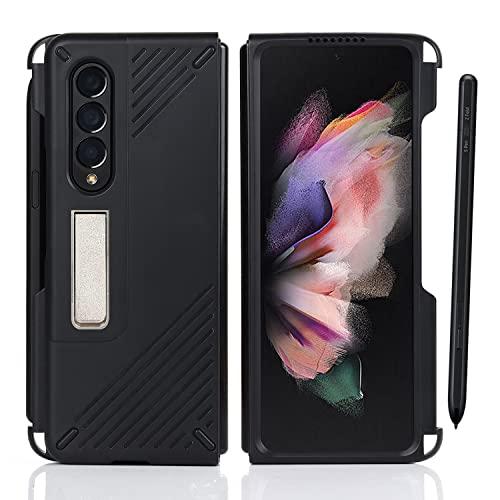 Pelanty For Galaxy Z Fold3 5G ケース Sペン収納付き SC-55B SCG11 背面カバー 横置きスタンド機能 薄 |  | 01