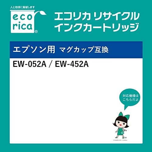 エコリカ エプソン マグカップ MUG-M対応リサイクルインク 通常容量 マゼンタ/染料 EW-052A EW-452A 残量表示対応 |  | 01