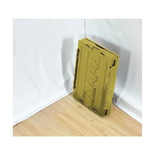 トラスコ中山(TRUSCO) 蓋つき折りたたみコンテナ コヨーテ ベージュ 50L CT50-CYT |  | 01