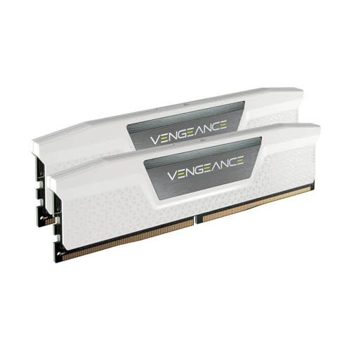 Corsair DDR5-5200MHz デスクトップPC用 メモリ ホワイト VENGANCE