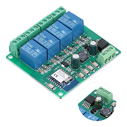 Eujgoov リレーモジュールWiFiリモートリレーボード 4チャンネルリレースイッチモジュールAPPコントロールリレーコントロールボード |  | 01