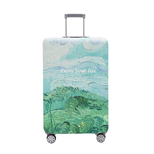 TRAVEL KIN Travelkin スーツケース用荷物カバー Tsa承認 スーツケースカバープロテクター 18-32インチの荷物にフィット | 