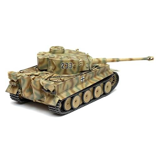 タミヤ 1/48 ミリタリーミニチュアシリーズ No.103 ドイツ重戦車 タイガーI 初期生産型 (東部戦線) プラモデル 32603 |  | 01