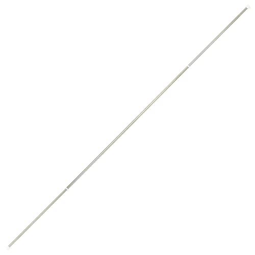 ベストコ 物干し 浴室にも使える スリム 伸縮竿 150~270cm ステンレス ホワイト ロング | 