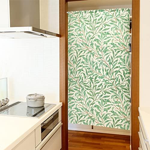 のれん工房 のれん ウィリアム モリス おしゃれ モダン タペストリー 間仕切り 幅85×丈150cm william morris ウィローボ | 