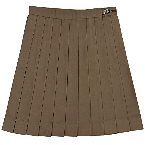 [Sharphon] 制服 スカート 45CM丈 ミニスカート 無地 ライン ハイウエスト プリーツスカート スクールスカート |  | 01