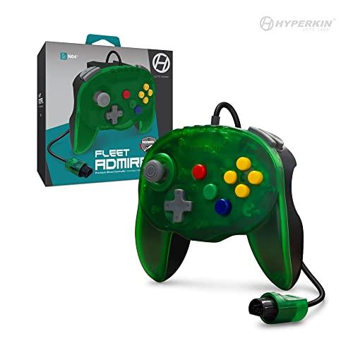 Hyperkin N64R 有線コントローラ オリジナルポート フリートアドミラル ハイパキン Fleet Admiral N64 Wired | 