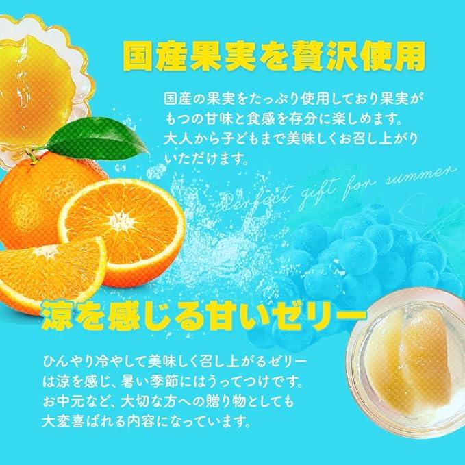 国産 ゼリー 詰め合わせ フルーツゼリー セット お取り寄せ ギフト