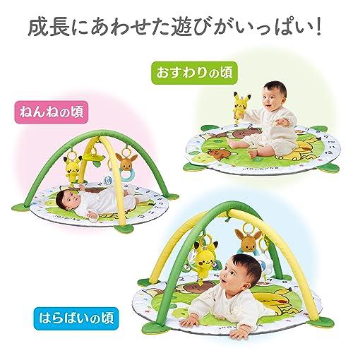 トイローヤル モンポケ ベビージム (洗濯機/手洗い可) 知育玩具 (記念日フォト/マンスリーフォトにも) ピカチュウ イーブイ |  | 01