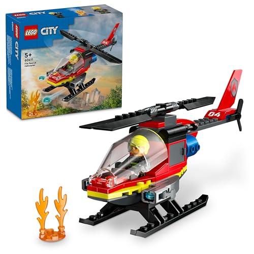 レゴ(LEGO) シティ 消防レスキューヘリコプター 60411 おもちゃ 男の子 女の子 | 