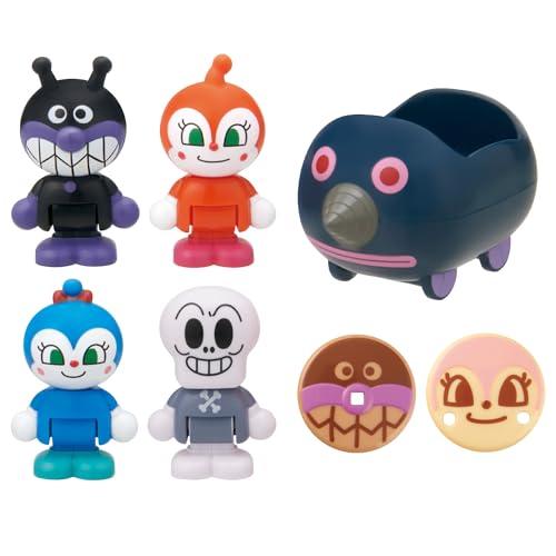 アンパンマンはじめてハウスドール もぐりんで出発! ばいきんまんセット | 