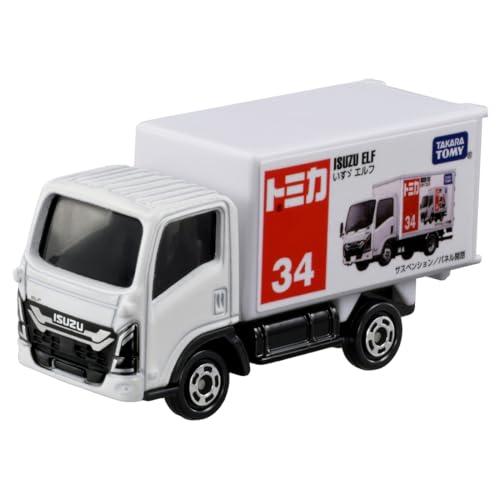 タカラトミー トミカ No.34 いすゞ エルフ (箱) ミニカー おもちゃ 3歳以上 | 