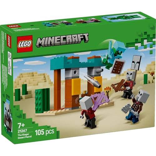 レゴ(LEGO) マインクラフト 邪悪な村人の砂漠パトロール 21267 おもちゃ 男の子 女の子 |  | 01