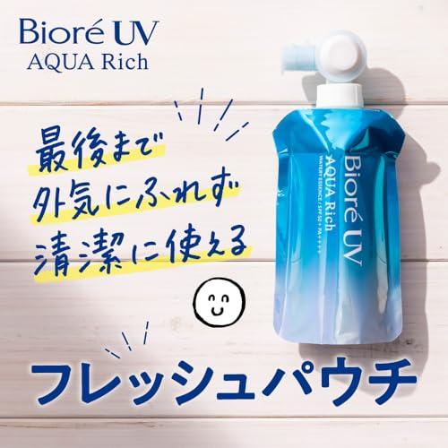 ビオレ Biore UＶ アクアリッチ ウォータリーエッセンス フレッシュパウチ 120ｇ つけかえ用 日焼け止め SPF50 |  | 01