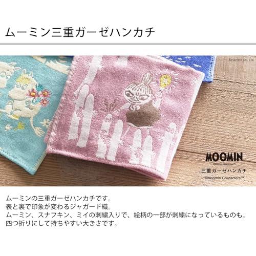 JIKAN STYLE ムーミン MOOMIN はんかち 3重 ガーゼ ハンカチ かけっこ 魚釣り ニョロニョロ ギフト 入園 卒園 入学 卒業 |  | 01